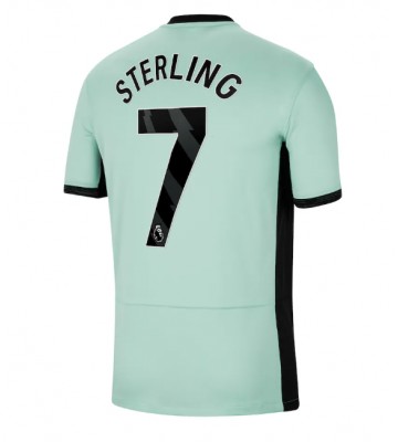 Chelsea Raheem Sterling #7 Koszulka Trzecich 2023-24 Krótki Rękaw